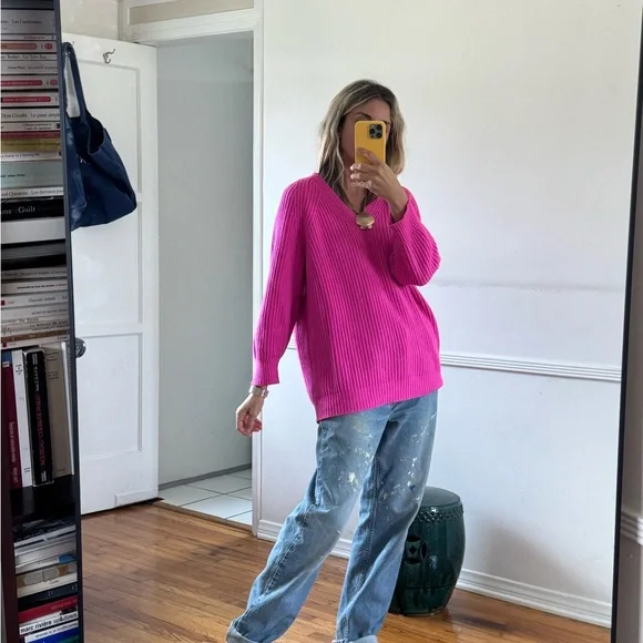 TOM FORD cashmere Vibrant Pink Women's Sweater
